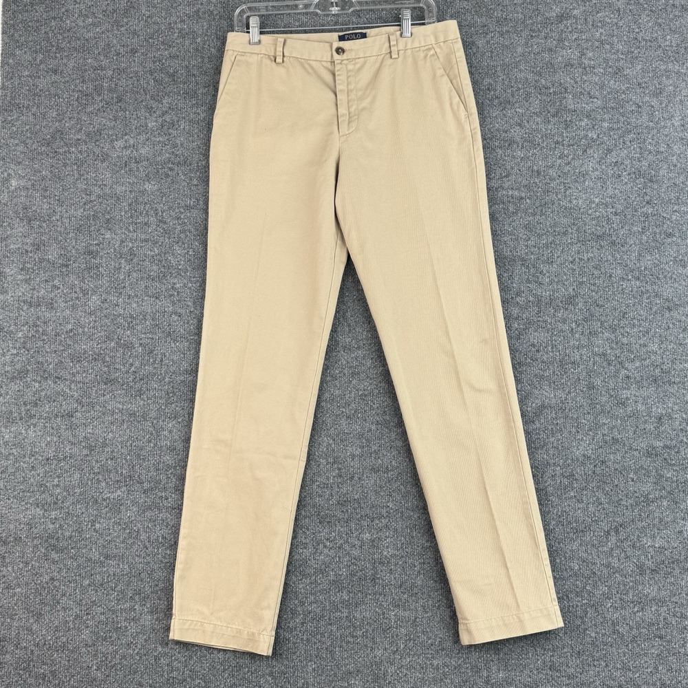 Polo‎ Ralph Lauren Chino Pants Women's 20 Khaki Casual Preppy Ivy League Cotton